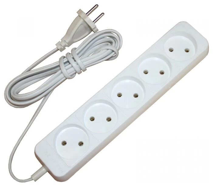Удлинитель с 5 розетками