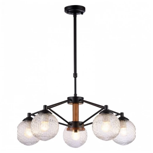 Люстра шар 5-х рожковая