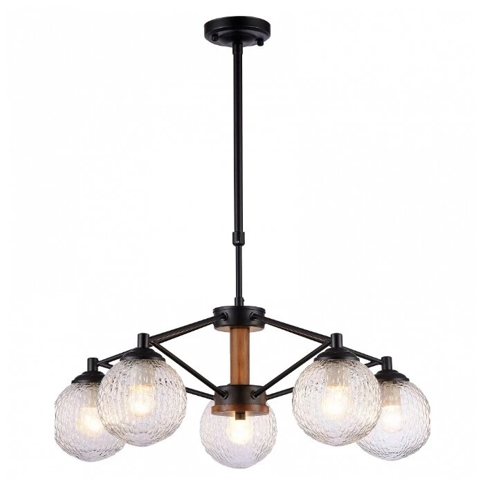 Люстра шар 5-х рожковая