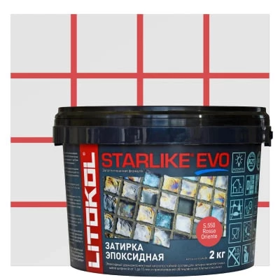 Затирка эпоксидная Starlike Evo