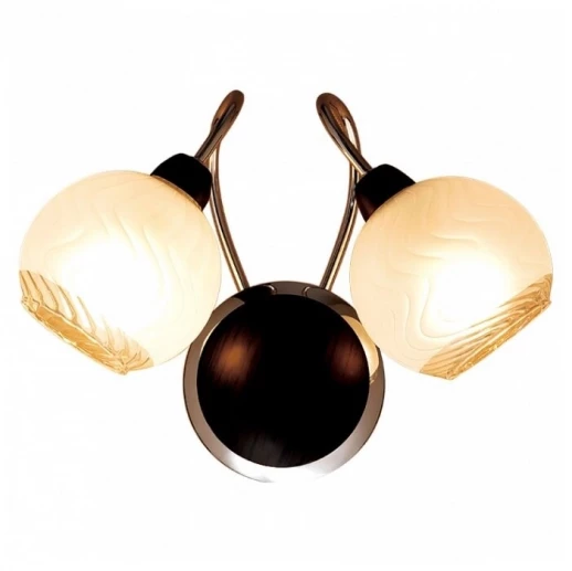 Бра шар с двумя лампами