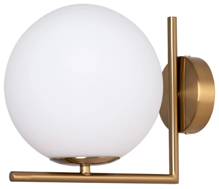 Бра шар с одной лампой
