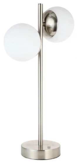 Настольная лампа шар с двумя лампами