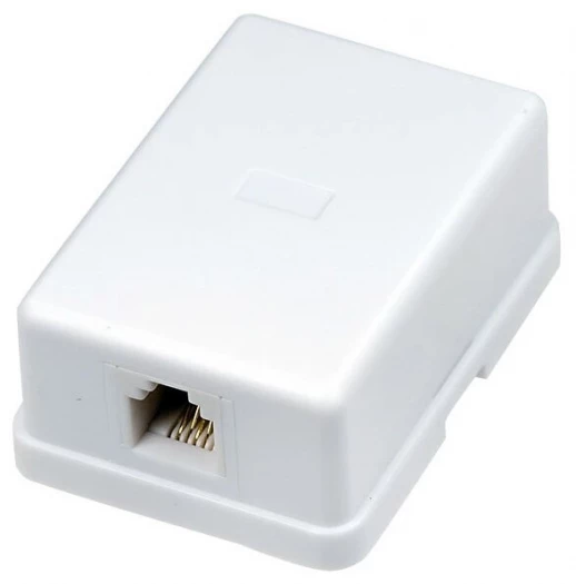 Розетка встраиваемая телефонная