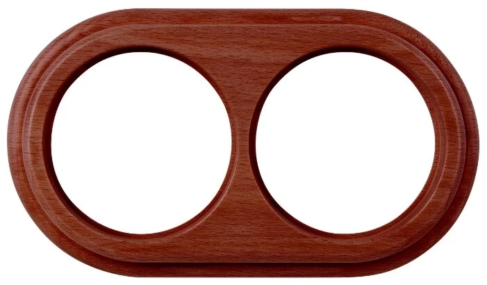 Рамка круглая двойная