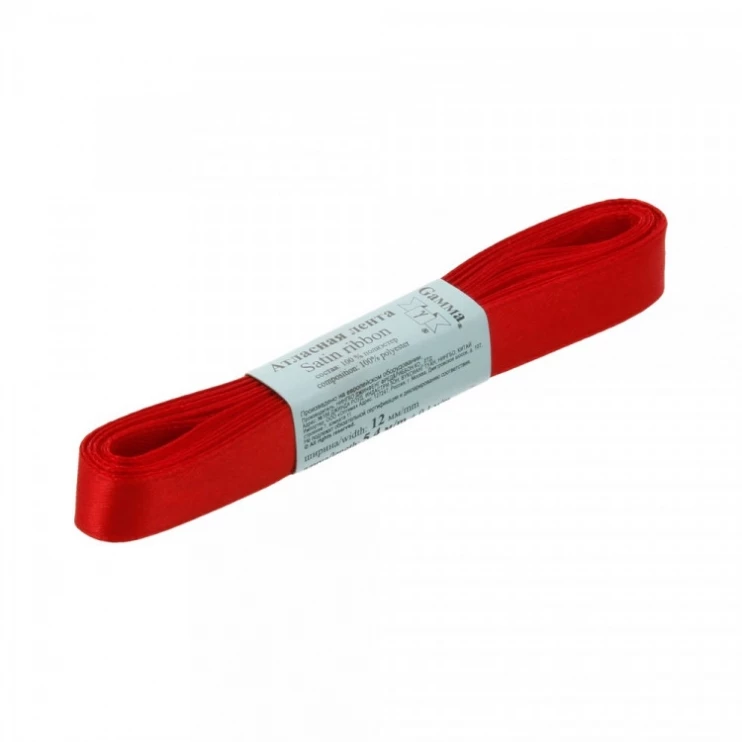 Лента атласная 12 мм (продаётся поштучно)