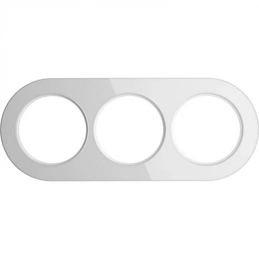 Рамка круглая тройная